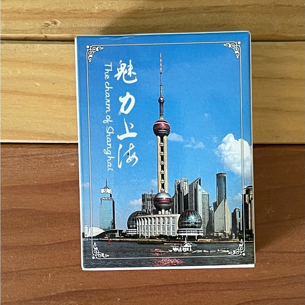 Deck 54 cards of The largest modernest city Charming Shanghai Playing card/Poker